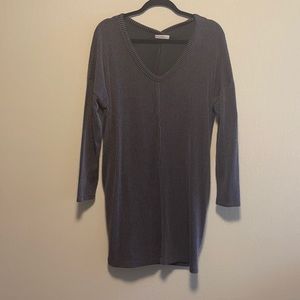 Long sleeve sweater dress